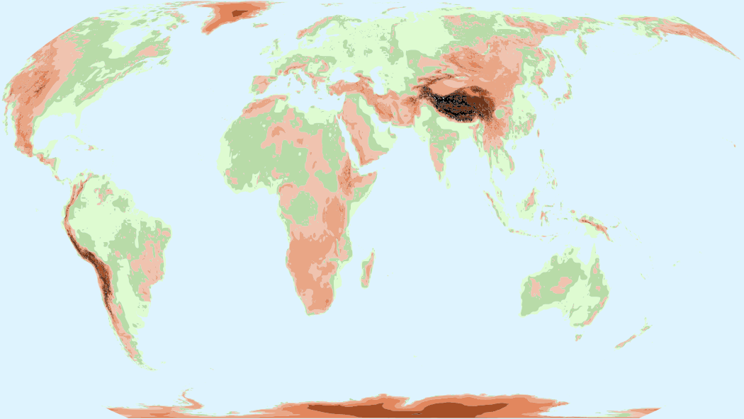 world elevation